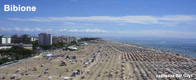 Bibione odległości